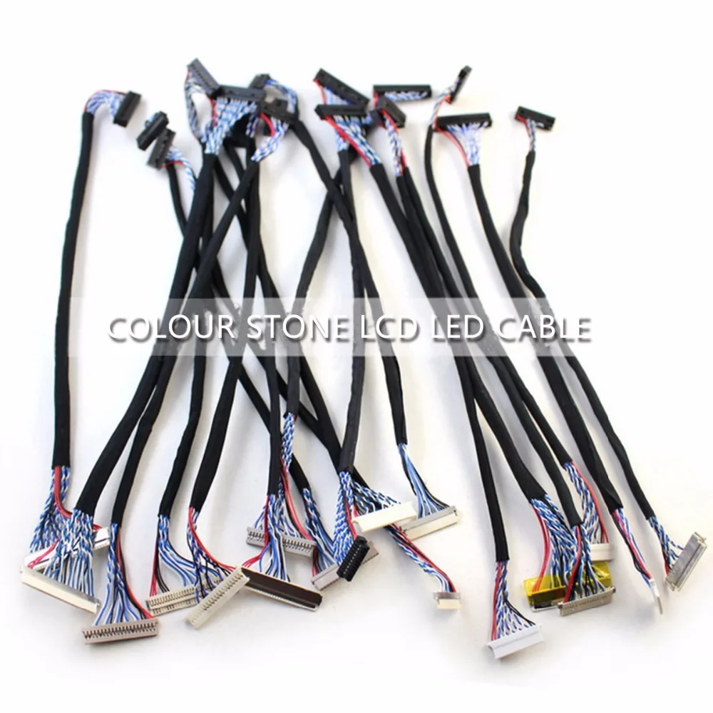 Универсальный кабель LVDS для ЖК панели поддержка 14 26 дюймового экрана посылка