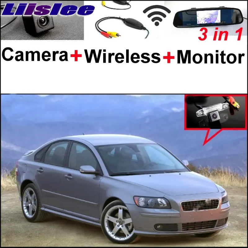 Liislee 3 в 1 Специальная камера заднего вида Wifi + беспроводной приемник зеркальный