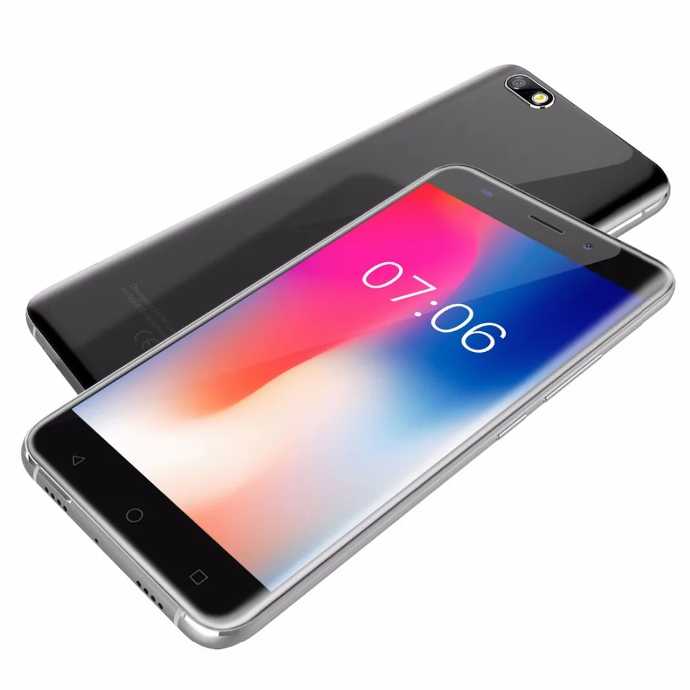 AllCall 3G смартфон с 5 дюймовым дисплеем четырёхъядерным процессором MTK6580A ОЗУ 1 ГБ