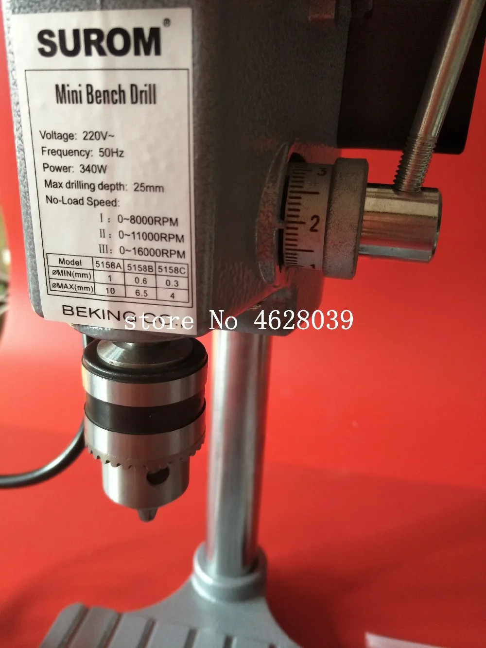 New 340W Mini Table Electric Drill Press Machine 220V Bits Power Tools 1mm-10mm | Инструменты