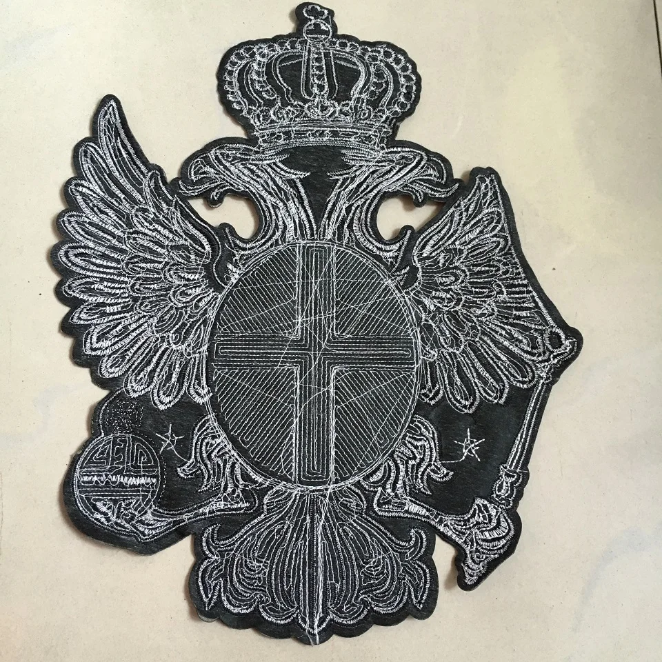 Нашивки с блестками Crown Eagles для одежды нашивка аппликация вышивка нашивки