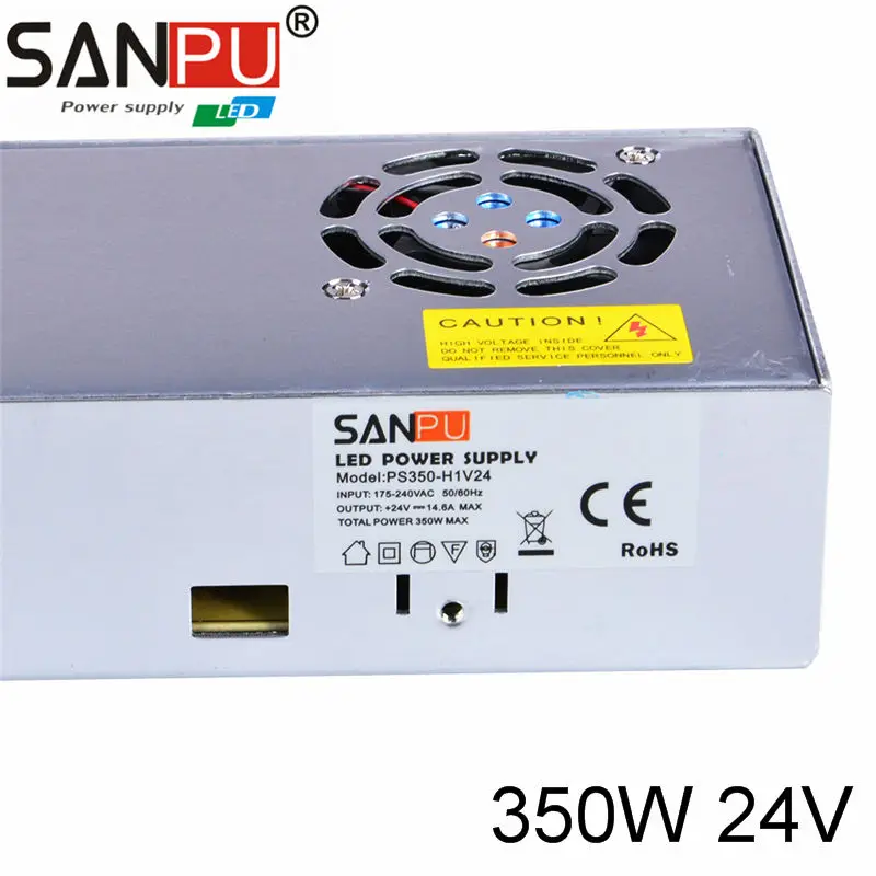 Блок питания для светодиодных лент 350 Вт 24 В 14 6 А адаптер 5050 3528|350w 24v|220v to 24v24v transformer