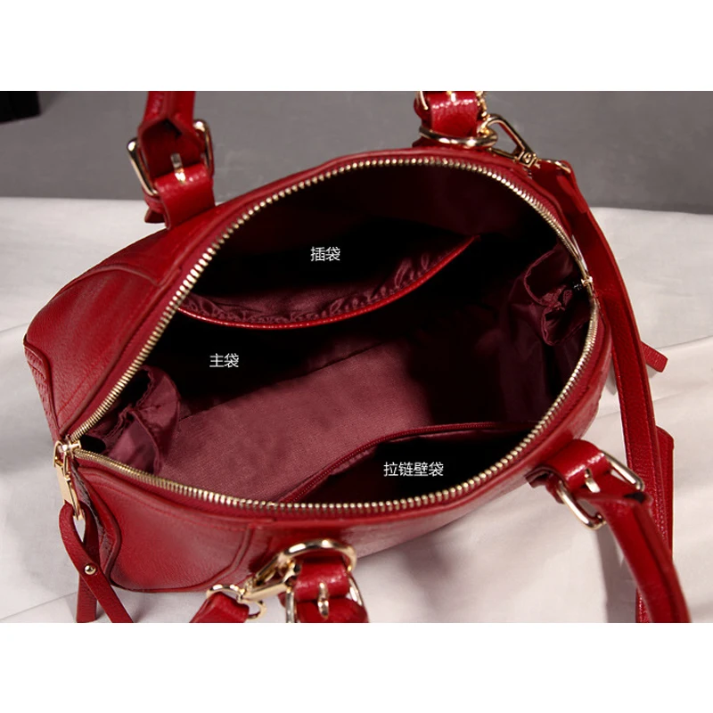 Оболочки PU кожаная сумка дамы мода серпантин твердые молния женщины свободного