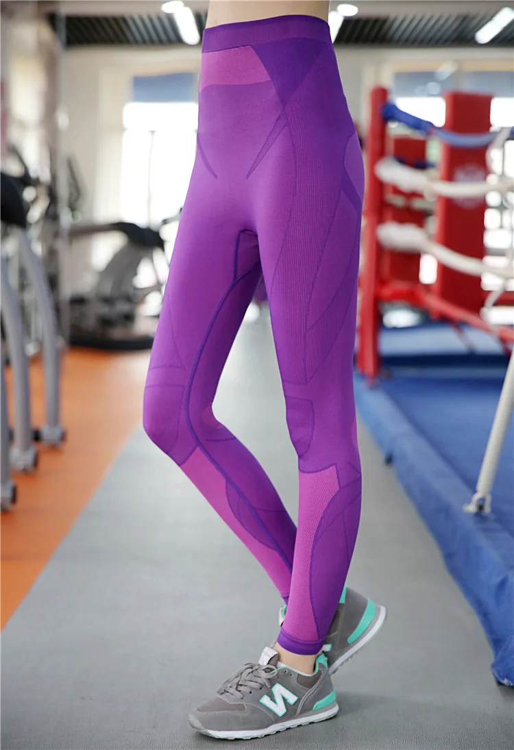 

New 2021 Outdoor Skinny GYM Training Fitness women Jogging Pro Sport Lady Shape tight Ski Quick Dry Running Tights