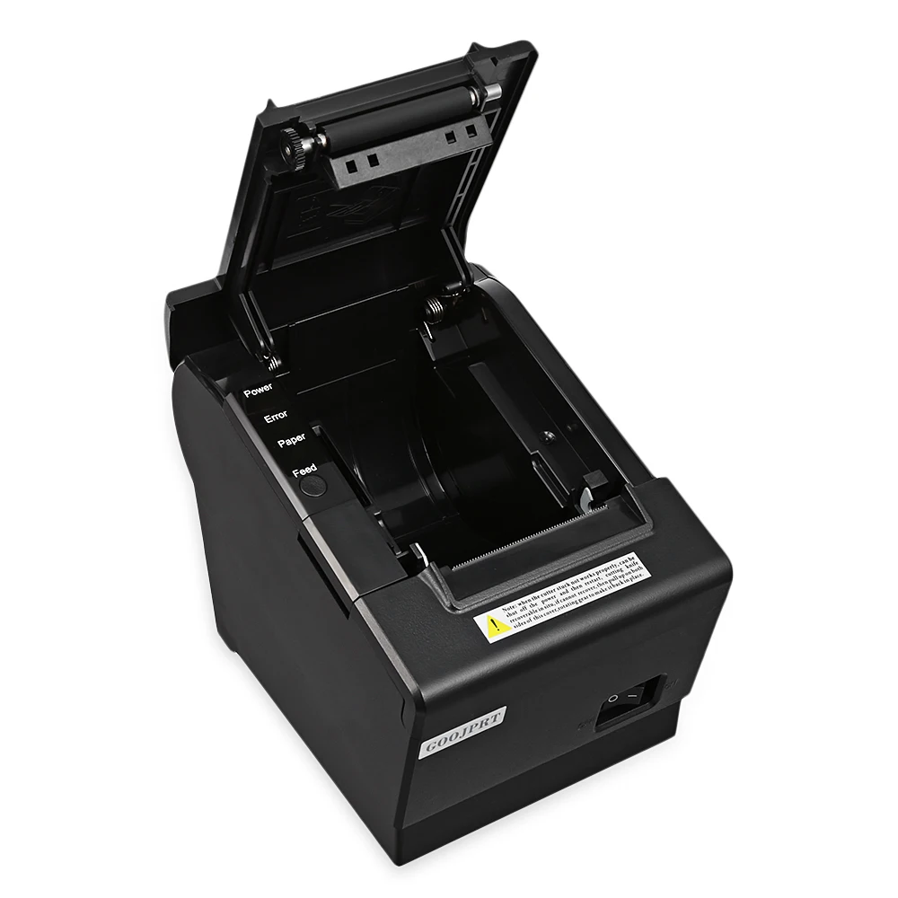 GOOJPRT JP58DC Портативный USB/Bluetooth Термальный чековый Принтер 90 мм/сек. с резцом ESC/POS