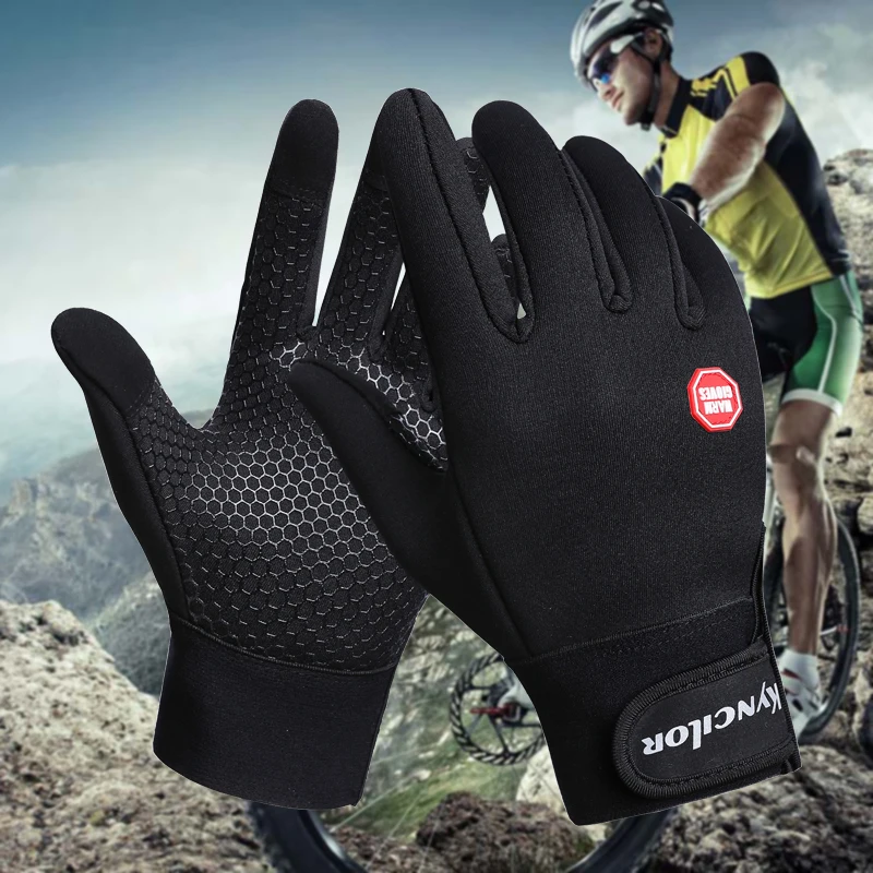 Kyncilor Guantes Mtb велосипедные перчатки с отражающим экраном сенсорные велосипедные перчатки зимние мужские перчатки для холодной зимы женские мужские перчатки