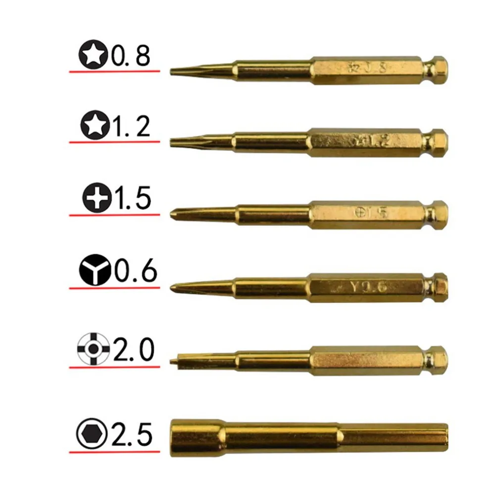 Шесть в одном Профессиональный Набор отверток для iPhone 7 ремонтные инструменты