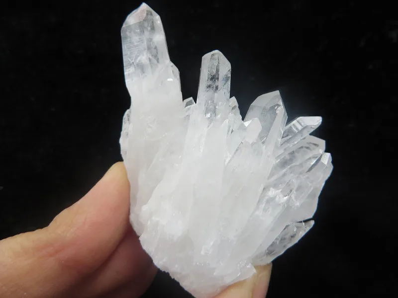 + Уругвай натуральный белый кристалл кварца GEODE КЛАСТЕР Исцеление 54 г | Дом и сад