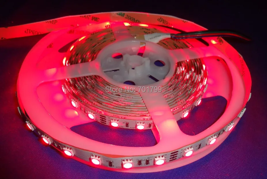 Гибкая светодиодная лента 5050 SMD 24 В постоянного тока 60 светодиодный одов/м 5 м 300