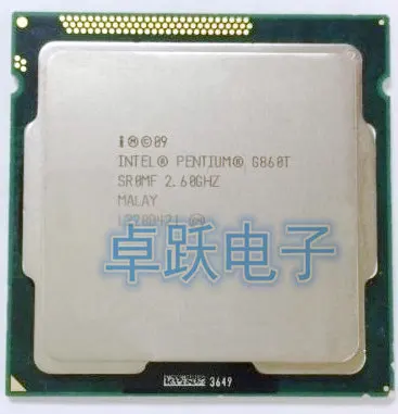 Процессор Intel G860T 2 6 ГГц LGA 1155 35 Вт 32 нм двухъядерный процессор бесплатная доставка