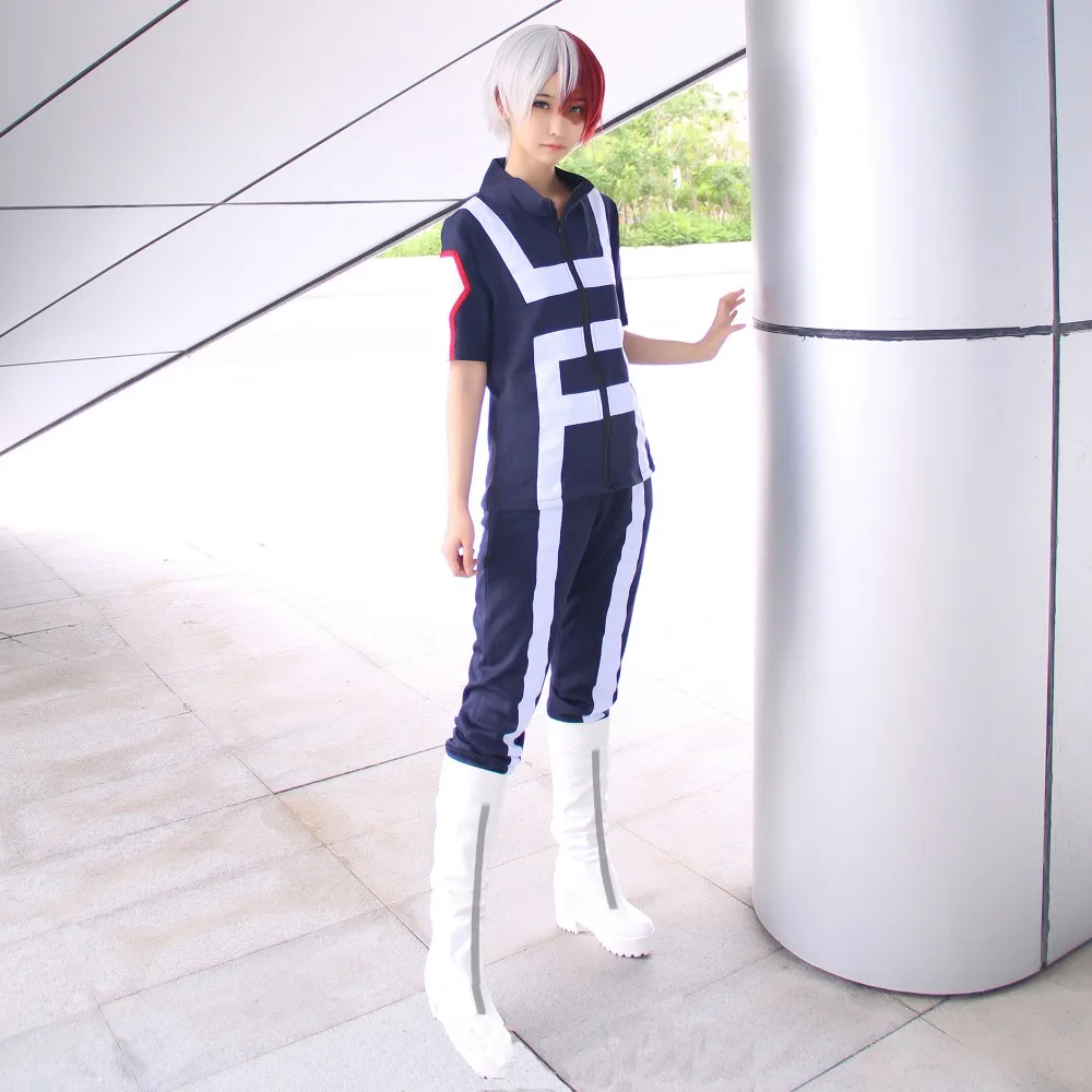 Аниме Boku no Hero Bakugou Katsuki/Iida Tenya/Todoroki Shouto костюм для косплея My academic спортивная одежда