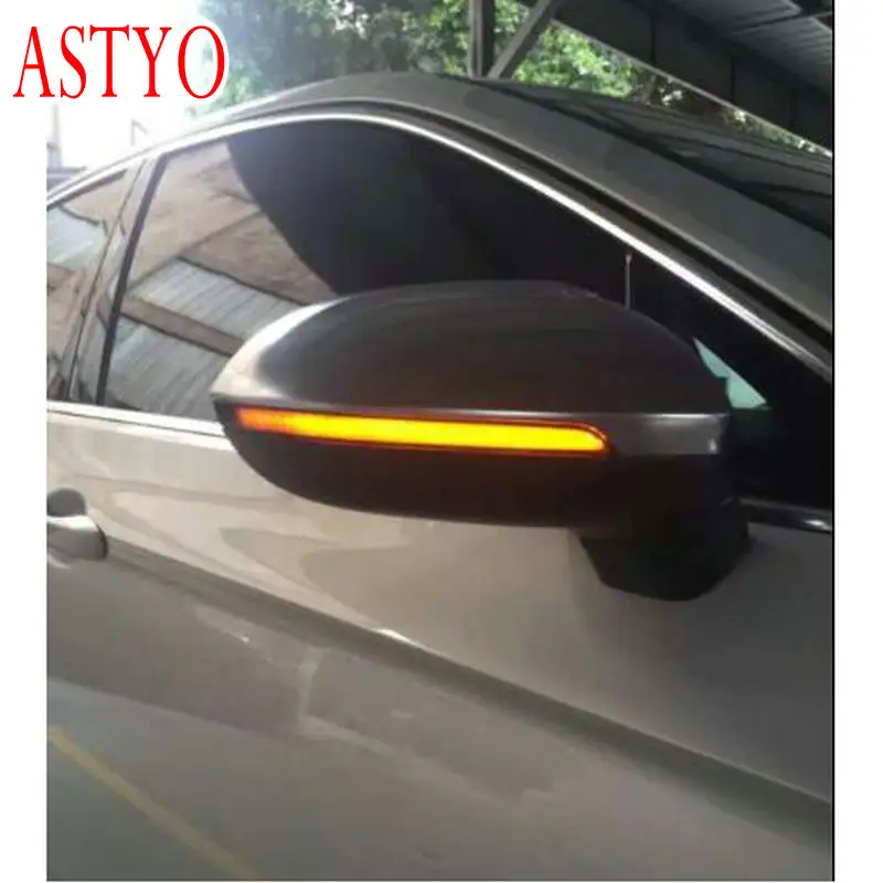 

ASTYO автомобильный фрикционный задний вид, динамический последовательный сигнал поворота в зеркальном зеркале для Golf 7 GOLF R Sportsvan Touran