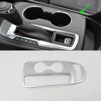 interior decoration hotsale car accessories lhd abs front center gear shift panel cover trim 1pcs for chevrolet equinox 2017