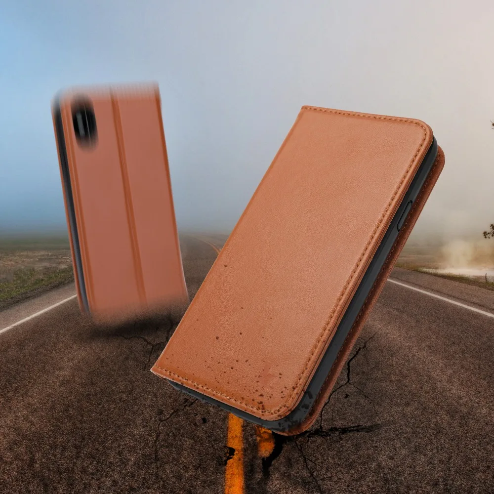 Jisoncase Роскошный чехол для iphone XS X чехол для телефона кожаный флип-кошелек Магнитный чехол с держатель для карт-книг funda для iphone x xs