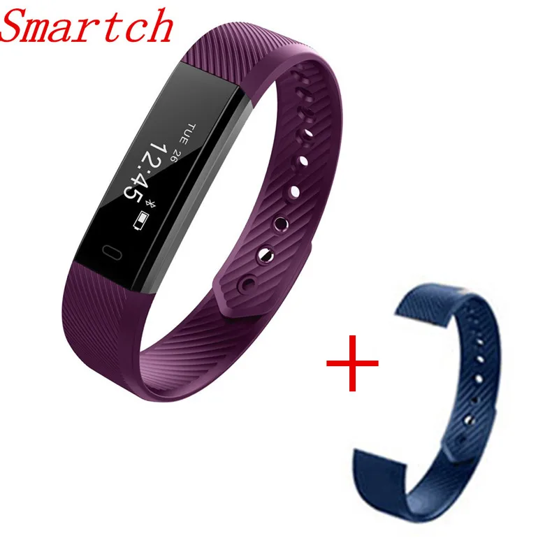 Smartch id115 спортивные смарт браслет трекер сна Мониторы удаленного Камера