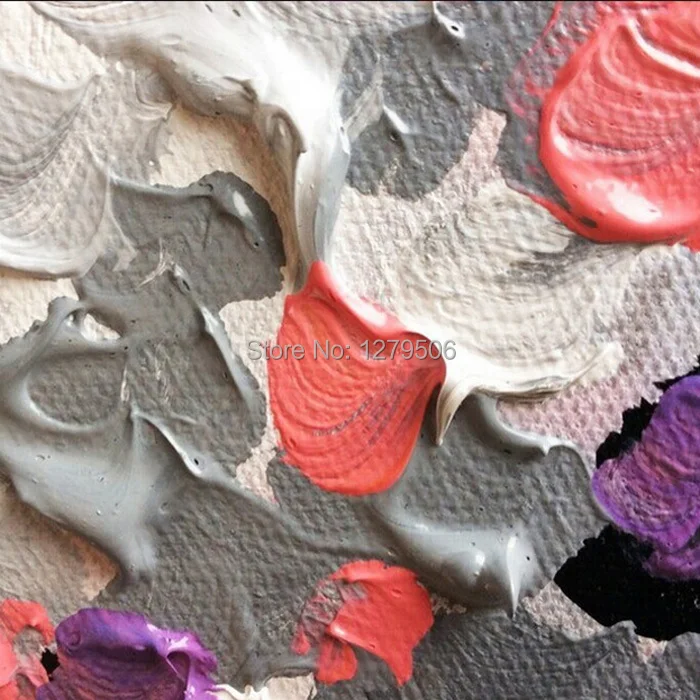 Абстрактная милая картина маслом ручной работы с жирафом на холсте для гостиной