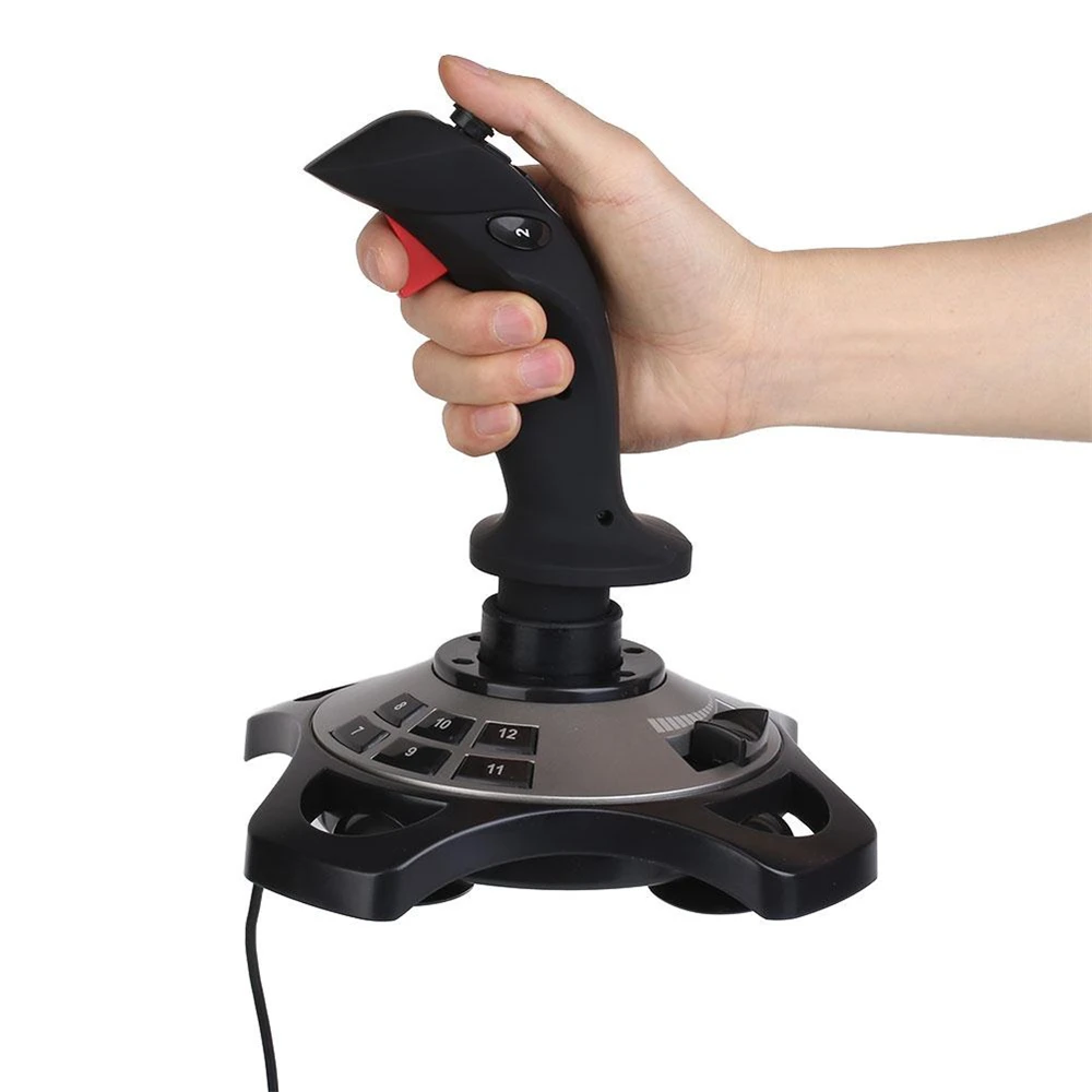 Gasky Профессиональный 4 осевой USB джойстик симулятор Кулисный игровой контроллер