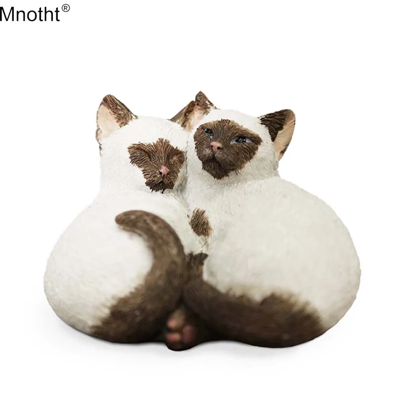 Mnotht 1/6 Берман кошка модель Birman Anmial мини игрушки эмуляция сцена аксессуар для