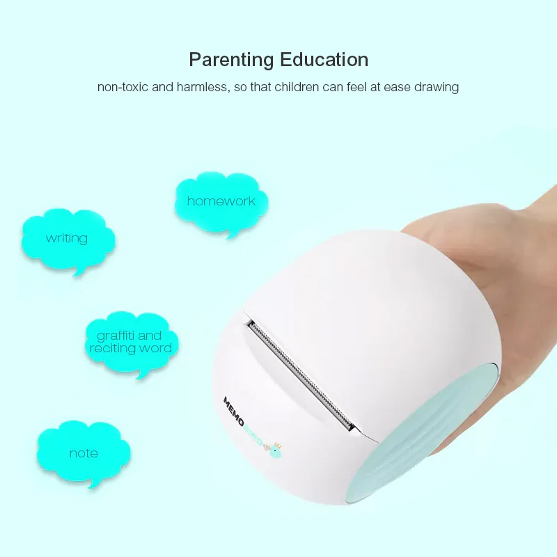 Портативный мини термопринтер с Bluetooth G2 Wi Fi беспроводной карманный принтер для