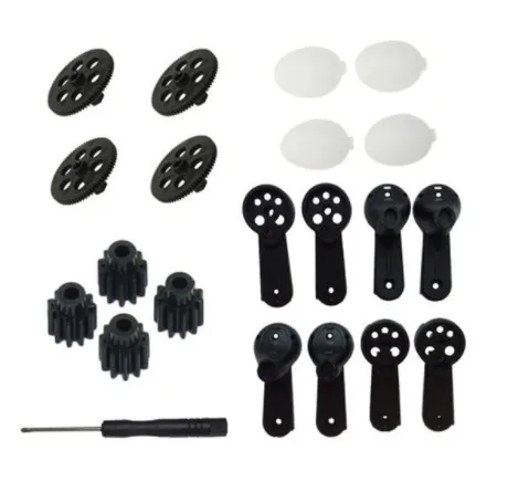 

VISUO XS809S BATTLES SHARKS RC Quadcopter Spare Parts Crash Pack Motor Gear Mount Lamp Cover