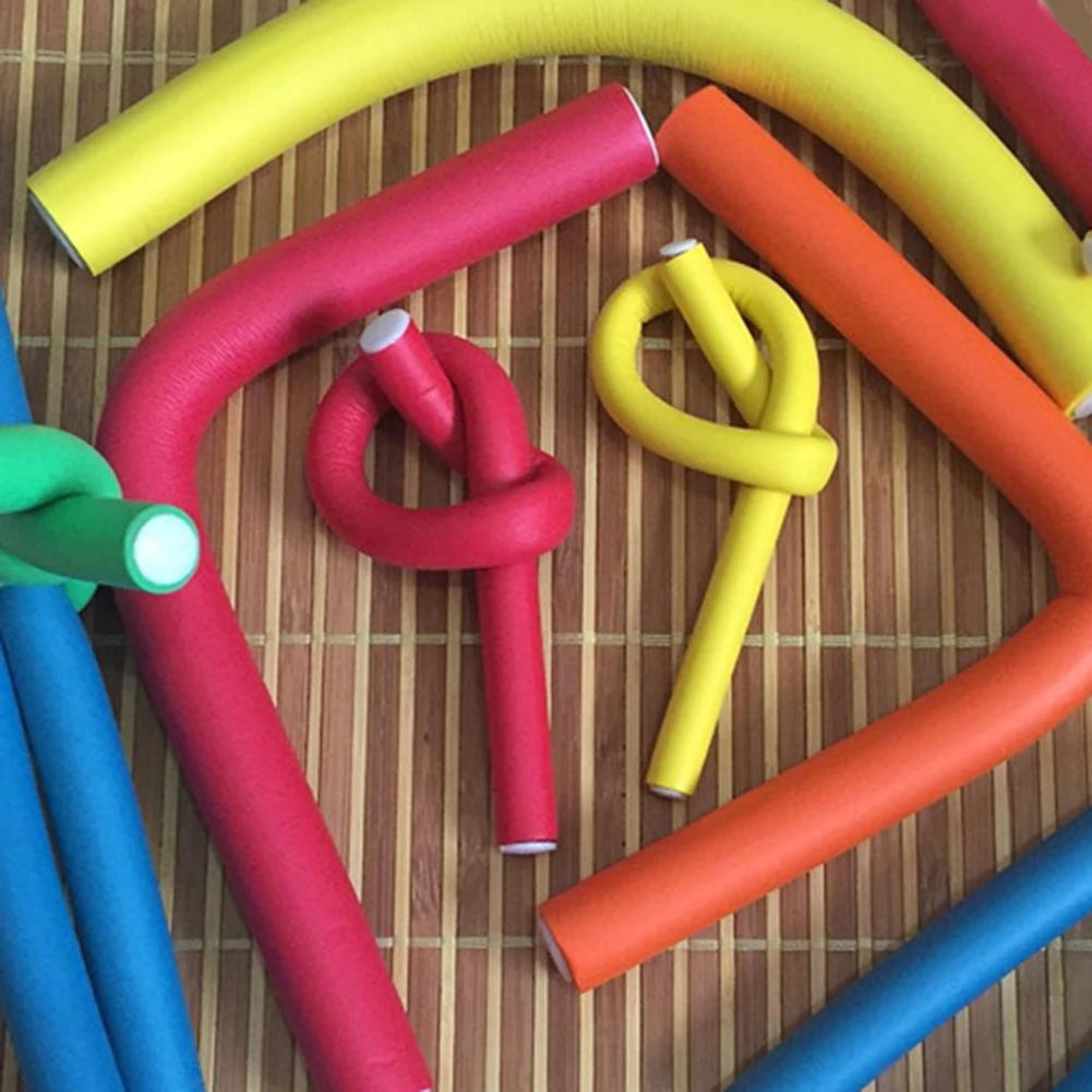 10 шт. простые бигуди из мягкой пены бенди завивки кудри Стайлинг набор