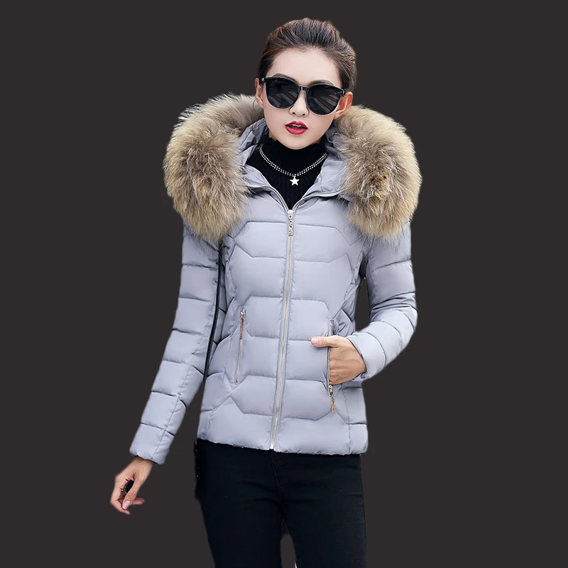 Парка женская зимняя с воротником из искусственного меха и капюшоном|parkas for