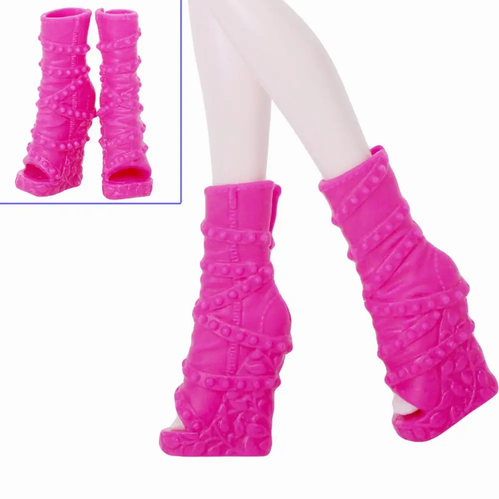 1 шт. зимние ботинки на высоком каблуке|Куклы| |