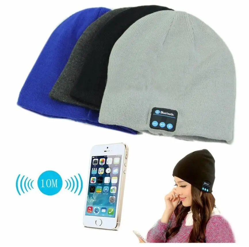 Спортивная смарт шапка bluetooth гарнитура Беспроводная цветная музыка теплые