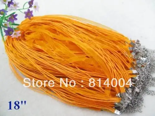 Free Shipping! 200pcs/lot DIY jewelry accessories 3 + 1 necklace cord snow yarn wax line ribbon rope |