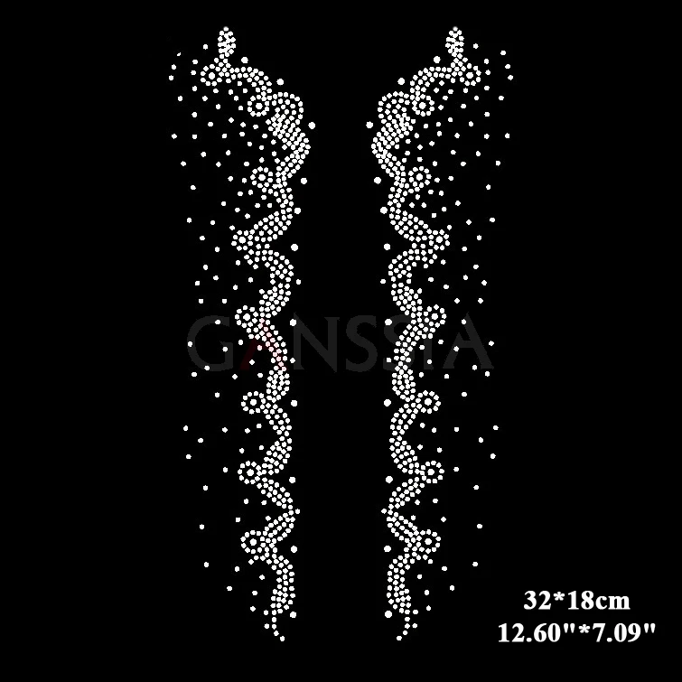 6 шт./лот роскошный дизайн хитовый фиксируемый стразовый для морском передачи