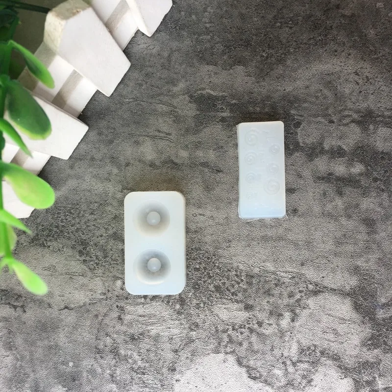 Новая прозрачная прямоугольная силиконовая форма бусины мяч и леденец DIY из