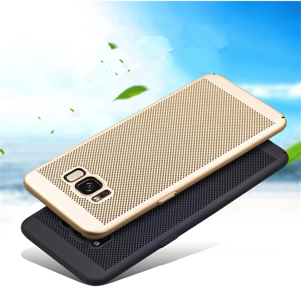BALMORA теплоотвод Матовый Жесткий чехол для samsung Galaxy S8 S9 Plus S7 S6 Edge s Note8 C9pro защитный |
