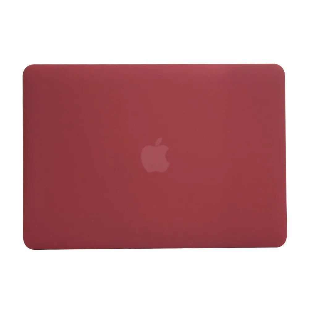 Новый Твердый чехол для Macbook Air 11 13 Pro retina 15 12 ноутбука красное вино ПК | Компьютеры