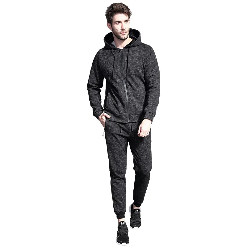 Зимний спортивный костюм на молнии из 2 предметов мужской комплект Мужская