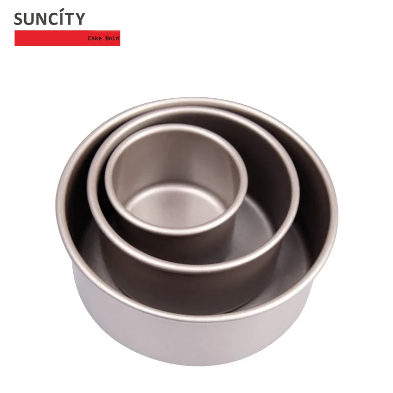Mini 3pcs Metal Layers 3D Cake Mould Wedding Birthday Anniversary Party DIY Soap Mold Tin Pans Bakeware Tray Baking Tools | Дом и сад