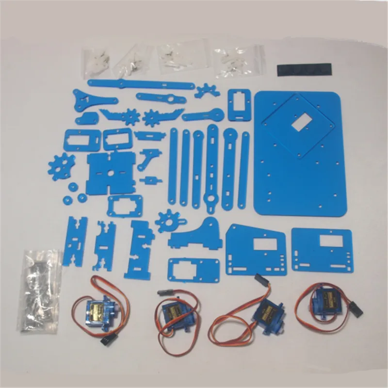 SWMAKER DIY meArm мини промышленный Роботизированный рука Делюкс набор лазерная резка