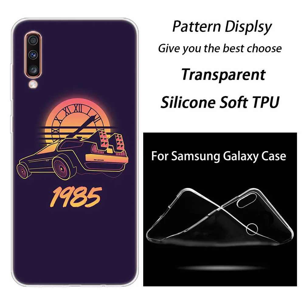 012 Back to the Future мягкий чехол для samsung Galaxy A90 A80 A70 A60 A50 A40 A30 A10 A20E A2CORE A9 A7 A8 A6 плюс A5 крышка - Цвет: 012