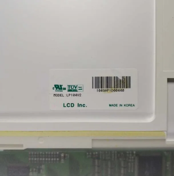 

Can provide test video , 90 days warranty 10.4" LCD display screen LP104V2