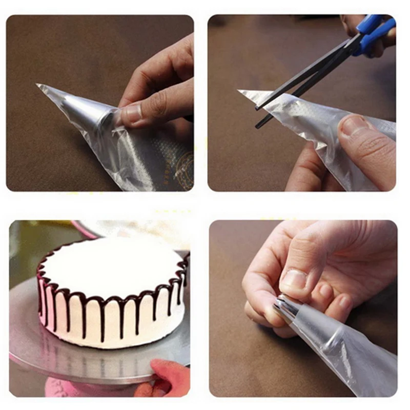 100 шт. маленькие Кондитерские насадки|piping nozzles|icing piping nozzlesnozzles pastry |