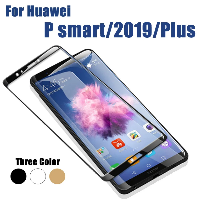 Защитное стекло для Huawei P Smart 2019 защита экрана закаленная пленка plus стеклянная