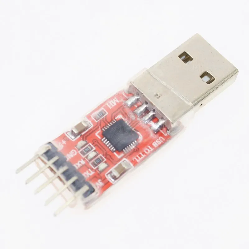 CP2102 USB 2 0 к UART TTL 5 контактный модуль разъема последовательный преобразователь