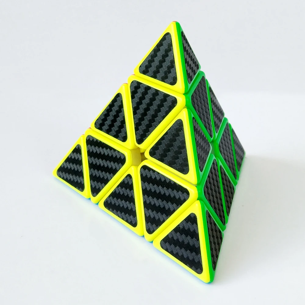 Zcube наклейка из углеродного волокна 3x3x3 магический куб скоростная головоломка