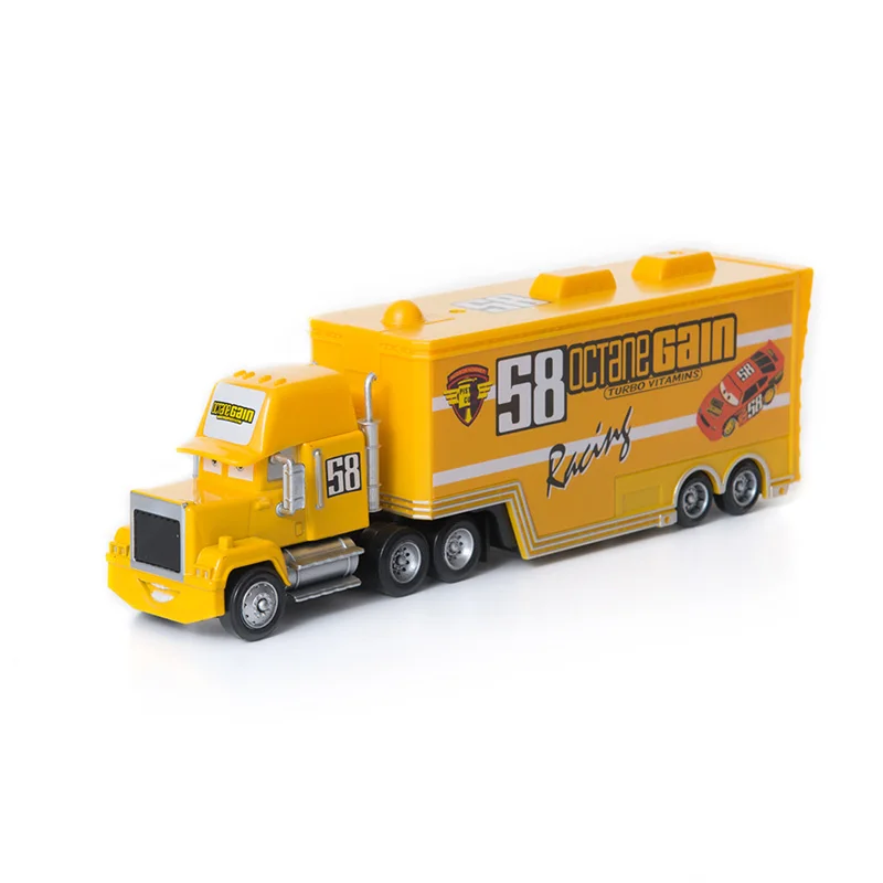 Disney Pixar Cars 2 3 игрушки № 35 грузовик молния McQueen Джексон шторм Рамирез Мак дядюшка 1:55 литой модельный автомобиль игрушка детский подарок