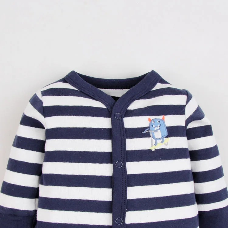 Bebes/пижамы одежда для малышей пижамы-комбинезоны для маленьких мальчиков, комбинезоны, зимняя одежда хлопковая одежда для новорожденных девочек от 3 до 12 месяцев