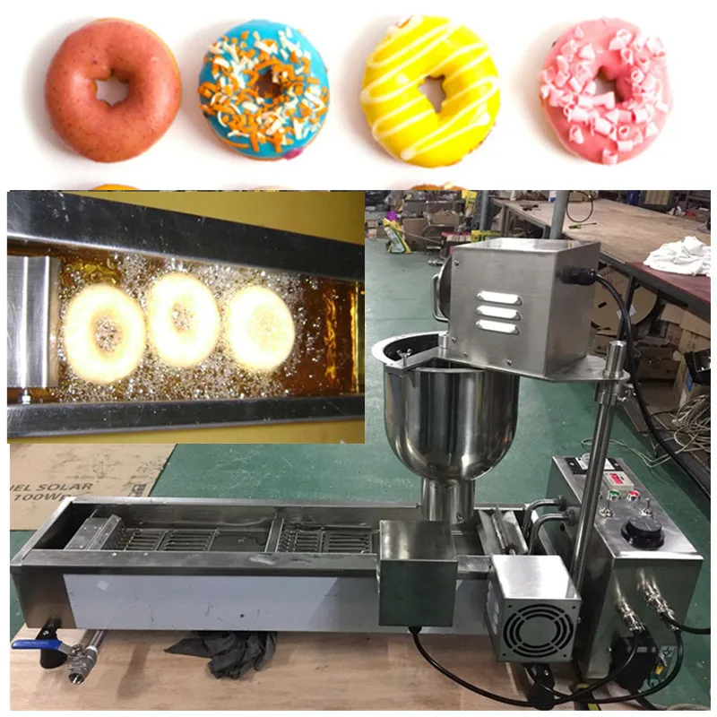 Коммерческий Электрический пончик производитель делая машины закуски пищевая