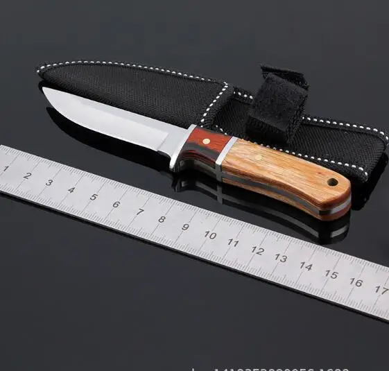Бесплатная доставка охотничий нож из стали с фиксированным лезвием ручной