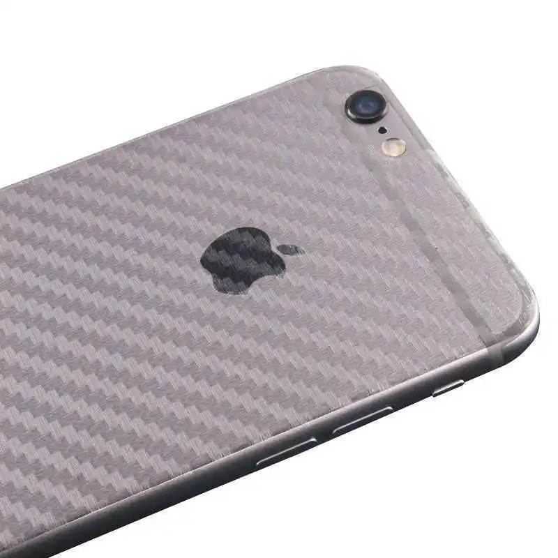 Ascromy 100 шт. стикер из углеродного волокна 3D Защита экрана для iPhone 6 6S 7 Plus Защитная