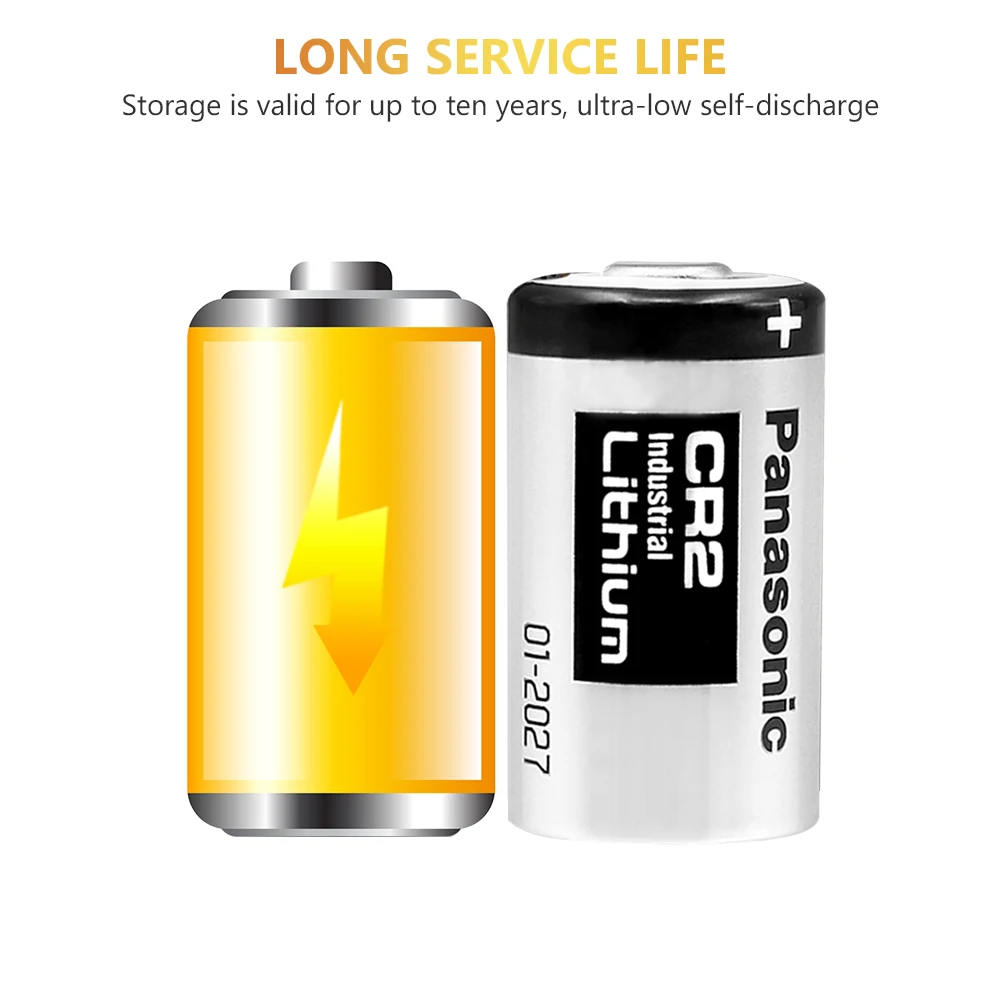 Panasonic 3V 850mAh CR2 CR15H270 CR15266 батарея для камеры литий-ионные батареи одноразового использования для системы безопасности камеры сигнализации