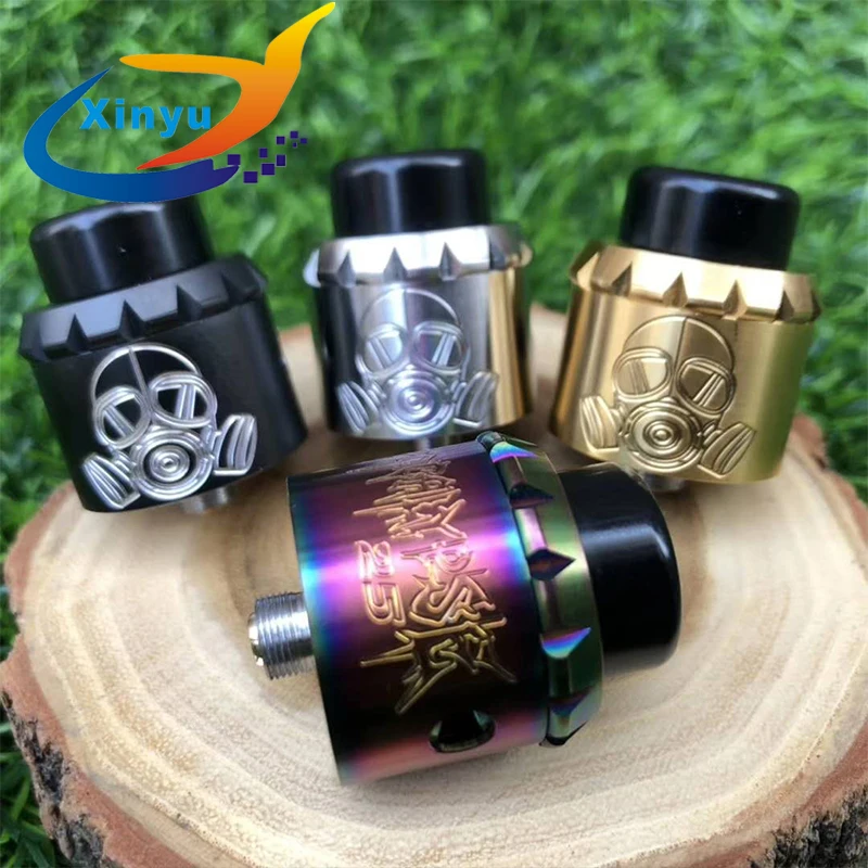 2018 новейший Apocalypse GEN 25 RDA мм двойная катушка 24k позолоченный Deck 810 испаритель с