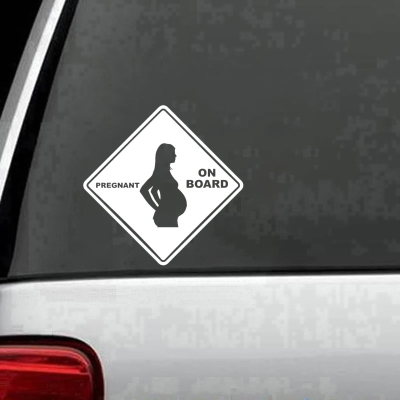 Pregnant On Board Home Decor Car Truck Window Decal Sticker Accessories Motorcycle Helmet Styling | Автомобили и мотоциклы